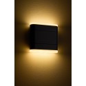 Aplica LED de perete 8.5W orientabila NAOS Flex SCHRACK iluminare sus/jos antracit lumina calda