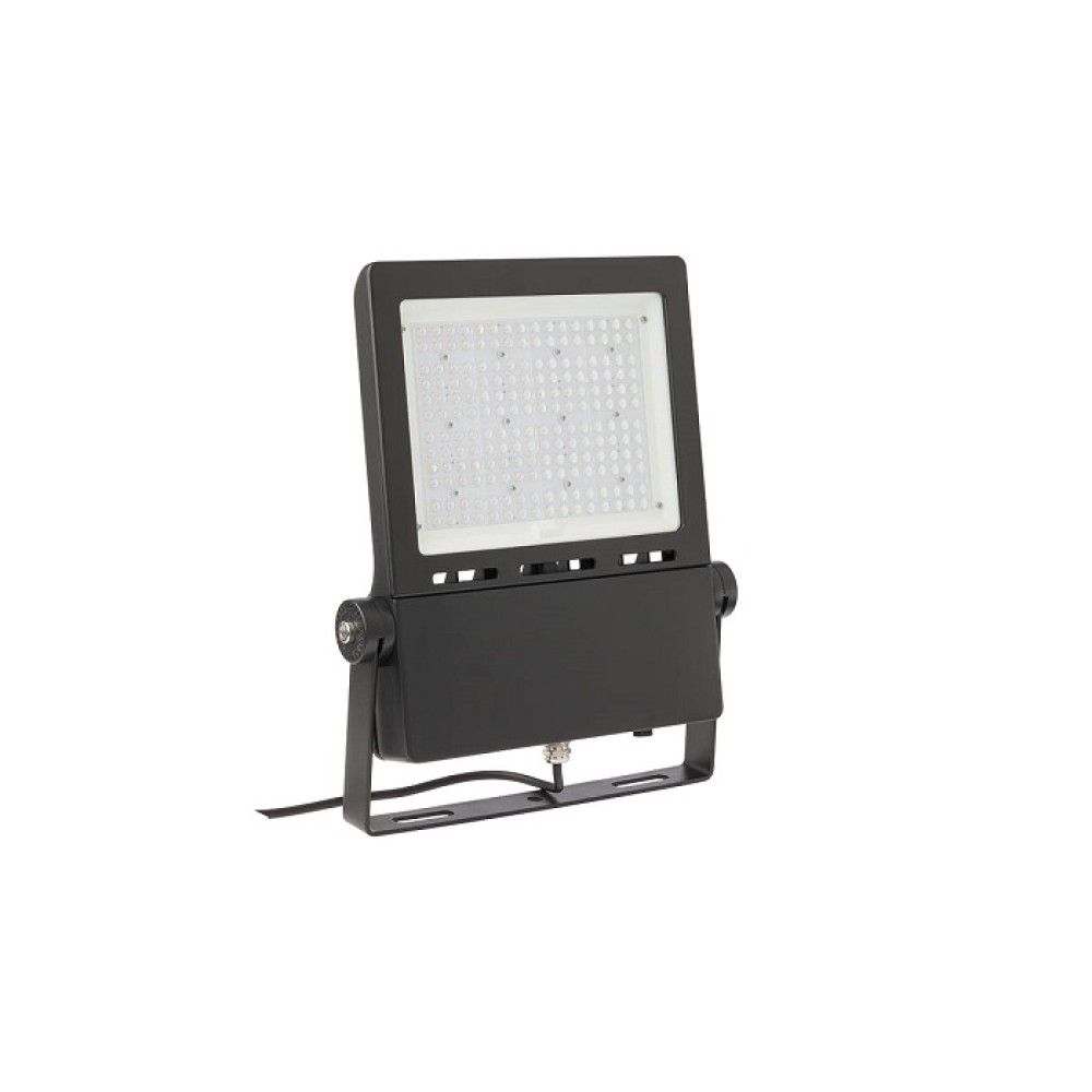 Proiector LED 150W XFLOOD negru mat asimetric IP66 lumina neutra