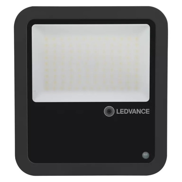 Proiector LED cu senzor crepuscular 125W LEDVANCE Corp Negru lumina neutra IP65