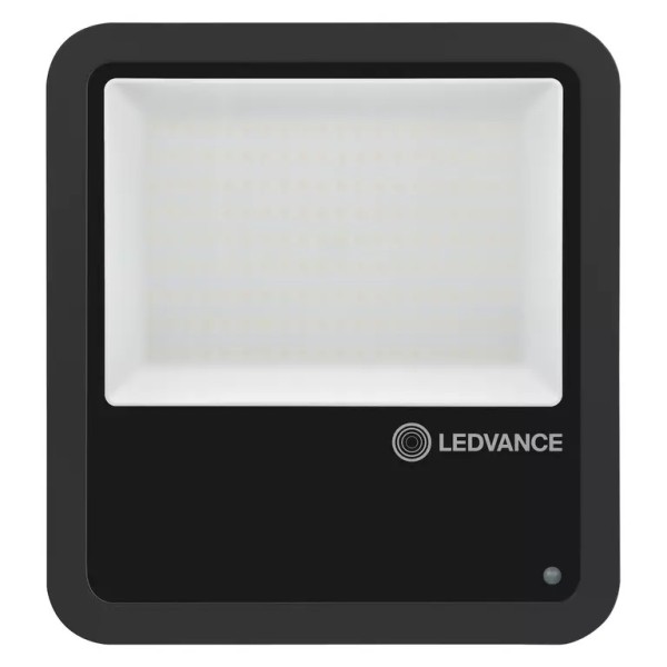 Proiector LED cu senzor crepuscular 165W LEDVANCE Corp Negru lumina neutra IP65