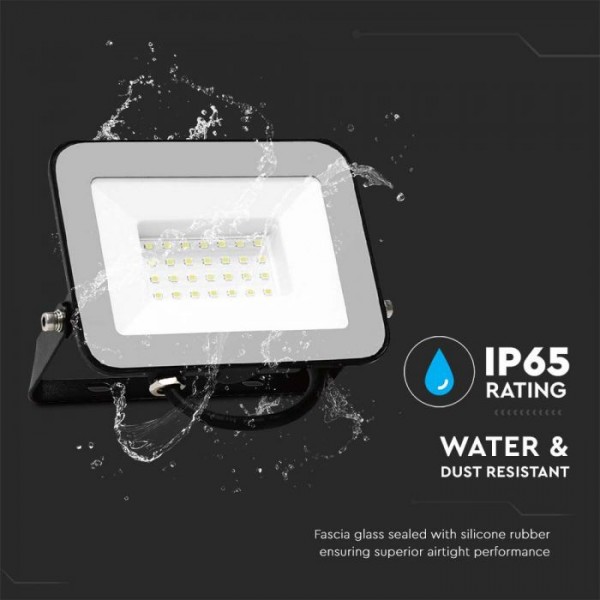 Proiector LED 30W cip Samsung PRO-S corp negru IP65