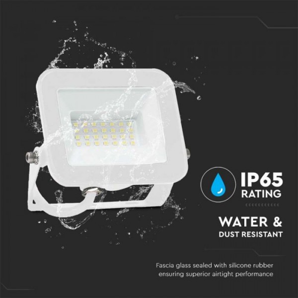 Proiector LED 30W cip Samsung PRO-S corp alb IP65