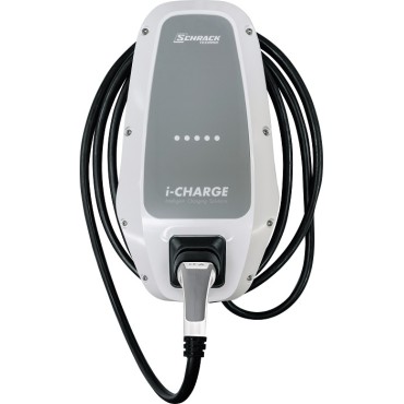 Statie de incarcare pentru masini electrice Schrack i-CHARGE CION 22kW Tip2 cablu, RCMU IP54 IK10