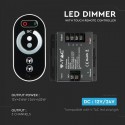 Dimmer pentru Banda LED si Telecomanda cu control touch