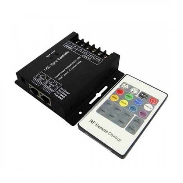 Controler cu Telecomanda pentru Banda LED RGBW 24 de butoane