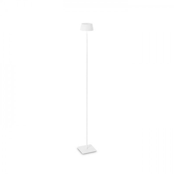 Lampadar LED de podea pentru exterior PURE 1.5W 1150mm dimabil cu touch finisaj alb mat lumina calda IP54