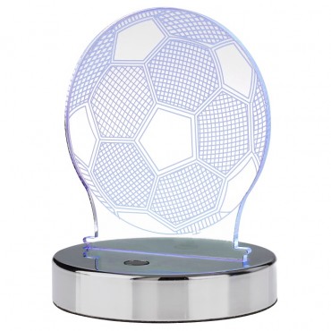 Veioza LED pentru copii PLAYLIGHT 3.5W RGB+3000K minge de fotbal