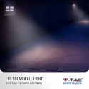 Lampa LED solara de perete 3W lumina neutra si lumina calda Corp Alb si Negru IP65