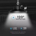 Lampa industriala LED Cip SAMSUNG driver Meanwell 100W 120lmW UFO 120 de grade Alb Rece