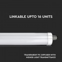 Corp Iluminat etans cu LED G-Series 18W 120lm/w 60cm Alb Rece