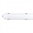 Corp de iluminat etans cu LED 36W cip Samsung cu senzor microunde 120cm 120lm/W dispersor mat IP65