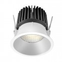 Spot LED 24W rotund XGALAXY 110mm corp alb inel decorativ negru alb crom auriu 36 grade IP40