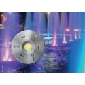 Spot LED subacvatic 7W XPOOL rotund pentru piscina sau fantani cu montaj ingropat lumina rece 12V IP68