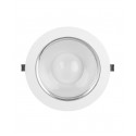 Spot LED etans 20W LEDVANCE Downlight Comfort CCT 205mm corp alb 60 de grade IP54
