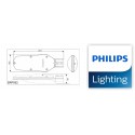 Corp de iluminat stradal LED 54W Philips Ledinaire BRP062 LED72 PSU